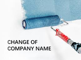 Change of Company name of a company